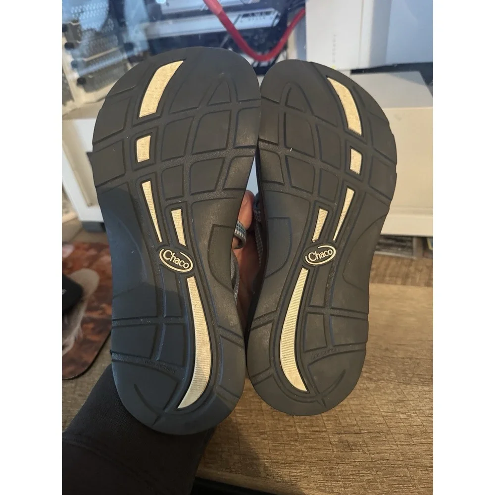 Chaco Z/2 Zong Sandals Blue Strappy Vibram Sole Outdoor Shoes Sz Women's 6 Rare